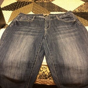 Denim Capri pants size 18 “Earl” brand